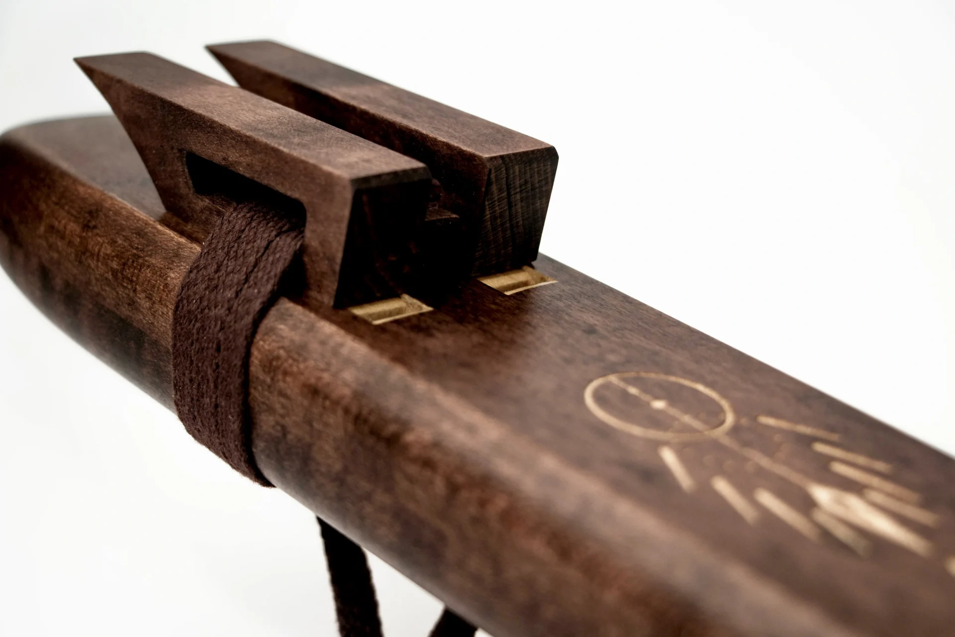 F# double flute showing precision block and airflow system